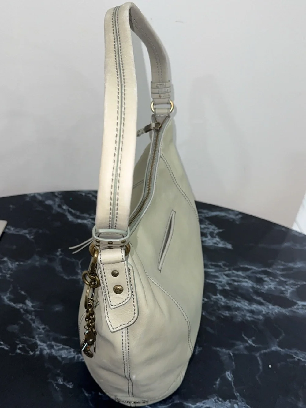 THE SAK Handbag Sequoia Hobo Leather Bag Meadow Light Green AUTHENTIC NEW